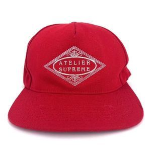 Supreme‎ Atelier Snapback Cap red